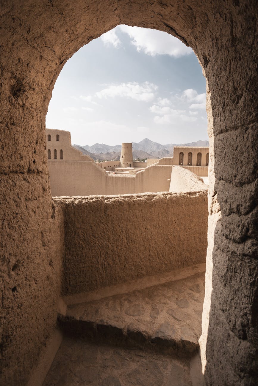 bahla fort at the jebel akhdar highlands